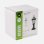 Sobremuro exterior FABRILAMP Comino 47,6 cm Policarbonato Negro IP44
