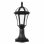 Sobremuro exterior FABRILAMP Comino 47,6 cm Policarbonato Negro IP44