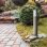 Balise exterieure FABRILAMP Azafran IP44 E27 40 cm Gris