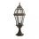 Applique FABRILAMP Becrux noir et or IP44 E27