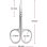 Ciseaux Ongles et Cuticules ZWILLING Acier Inoxyde Lame Droite 80 mm