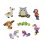 Kit creatif Aquabeads Star Friends Animaux multicolores