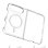 Coque Zagg Crystal Palace Snap Lite transparente MagSafe pour iPhone Duo