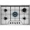 Piastra a gas Electrolux KGS7534XX 5 zone 74 cm acciaio inossidabile