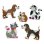 Kit de perles à repasser SES Creative Beedz Animaux 2200 pièces