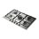 Placa de gas De'Longhi YLG 75 F 5 queimadores inox 75 cm