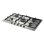 Placa de gas De'Longhi YLG 75 F 5 queimadores inox 75 cm