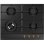 Piano cottura Amica PGA6101ApCb gas 4 fuochi 59 cm antracite
