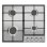 Plaque de cuisson Amica PGD6100ApR 4 feux inox 59 cm
