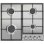Plaque de cuisson Amica PGD6100ApR 4 feux inox 59 cm