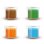Pâte à modeler SES Creative Feel Good Nature 4 x 90 g Vegan Sans gluten 4 couleurs