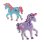 Kit de perles SES Creative Chevaux Fantaisie 1200 pièces phosphorescentes