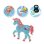 Kit de perles SES Creative Chevaux Fantaisie 1200 pièces phosphorescentes
