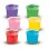 Pintura de dedos SES Creative 6 colores Lavable Sin gluten 120 ml