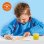 Pintura de dedos SES Creative 6 colores Lavable Sin gluten 120 ml