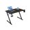 Bureau Gaming Huzaro Hero 1.8 Noir Acier MDF 1000 x 600 x 700 mm