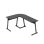 Secretaria gaming Huzaro Hero 6.0 em L preta 147 cm