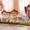 Set Giocattolo Schleich Horse Club 42785 Villa Lakeside e paddock Multicolore Plastica