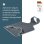 Couverture chauffante Beurer HK-64 Cosy 100 W Gris marengo