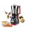 Batidora para Sopas Lacor 69380 1,7 L 450 W Negro/Rojo Acero Inoxidable