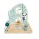 Jouet d'eveil Eichhorn Panda boucle motricite 14 cm vert