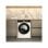 Maquina de lavar e secar Hisense 8 kg A WD3S8045BW3 Wi-Fi 1400 rpm