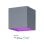 Aplique inteligente Hombli Smart HBWL-0208 IP54 RGB Control por voz Regulable