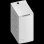 Lave-linge Midea MF100T80B/W-ES Top 8 kg 1300 tr/min A Blanc Vapeur