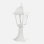 Borne exterieure Fabrilamp Albahaca blanche E27 IP44 41,5 cm