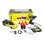Auto RC AMEWI Corvette C6R 1:18 gialla 4WD 20 km/h