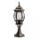 Borne Fabrilamp Caelum Noir/Or IP44 Aluminium et verre