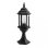 Aplique de exterior FABRILAMP Pollux Negro IP44 E27 48,5 x 17 x 17 cm