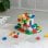 Hubelino Basic Building Box Circuit de Billes 123 Pièces