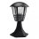 Aplique exterior FABRILAMP Alnilan IP44 E27 preto
