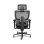 Cadeira Alpha Gamer Mist Black em malha, apoios 4D, 130 kg