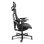 Cadeira Alpha Gamer Mist Black em malha, apoios 4D, 130 kg