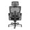 Cadeira Alpha Gamer Mist Black em malha, apoios 4D, 130 kg