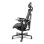 Cadeira Alpha Gamer Mist Black em malha, apoios 4D, 130 kg