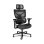 Cadeira Alpha Gamer Mist Black em malha, apoios 4D, 130 kg