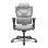 Silla de oficina Alpha Gamer Mist negra/gris con respaldo de malla