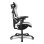 Silla de oficina Alpha Gamer Mist negra/gris con respaldo de malla