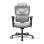 Silla de oficina Alpha Gamer Mist negra/gris con respaldo de malla