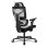 Silla de oficina Alpha Gamer Mist negra/gris con respaldo de malla