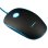 Rato MODECOM MC-M111 USB 1600 DPI Preto e Azul Ambidestro