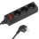 Bloco de tomadas Vivanco STDL 3S 3 tomadas com interruptor, 1,4 m