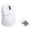 Mouse Keychron M4 wireless Bluetooth USB-C 30000 DPI bianco 6 pulsanti