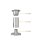 Peplink 1" 14TPI vrouwelijke adapter voor Mobility antennes