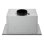 Exaustor LG HE3Z2415S 610 m3/h conduta 52 cm inox LED