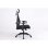 Chaise de bureau Activejet T5 noire, ergonomique, jusqu'a 200 kg