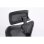 Chaise de bureau Activejet T5 noire, ergonomique, jusqu'a 200 kg